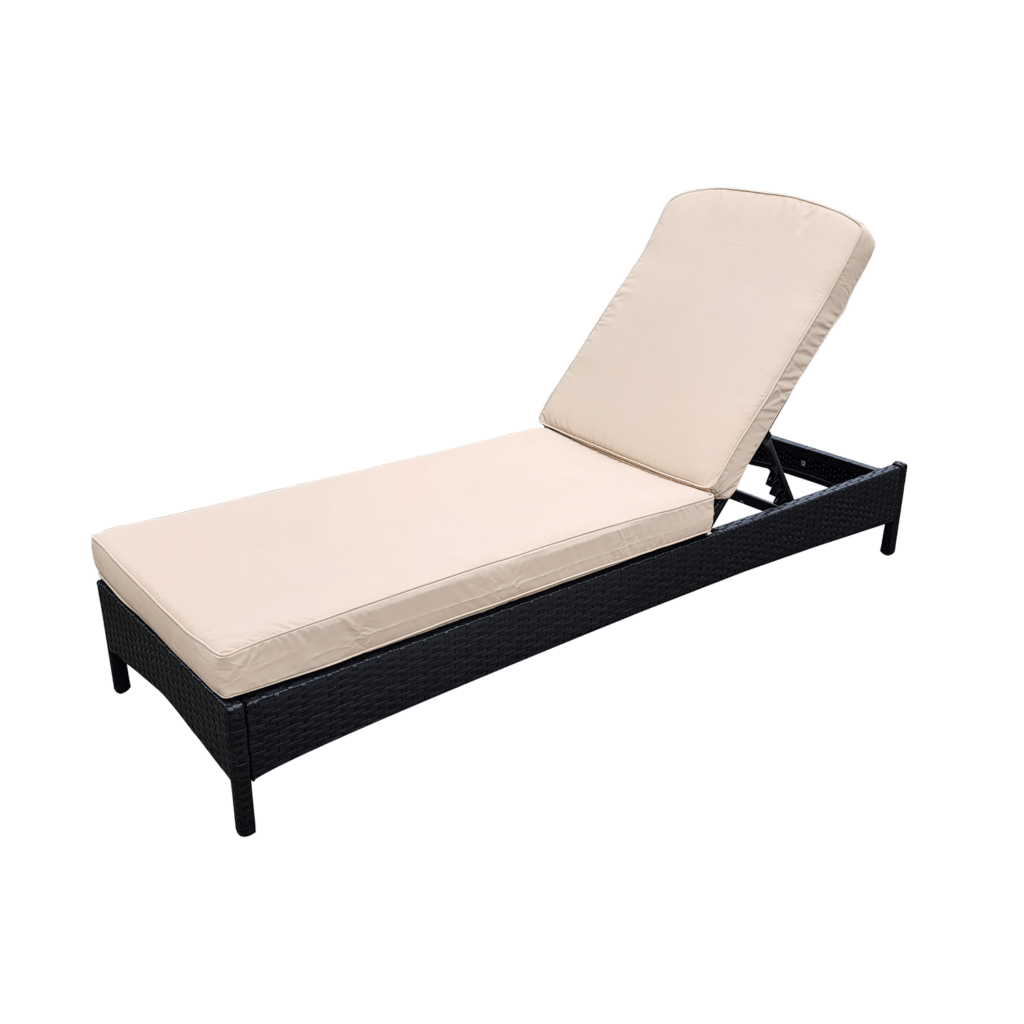 PE Rattan Sun-bed – Edenko Thailand